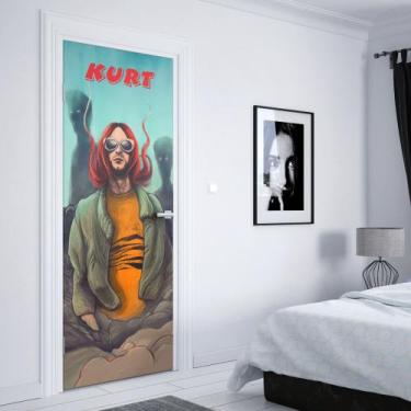 Imagem de Adesivo de Porta Kurt - Império da Impressão, G - 90cm x 210cm