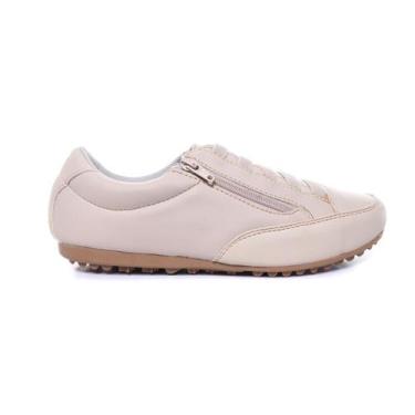 Imagem de Sapatênis Casual Feminino de Ajuste Elástico e Zíper Lateral Muito Prá