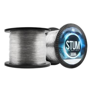 Imagem de Linha de Pesca Stum Mono Gray c/ 300m 0,60mm - Albatroz - Albatroz Fis