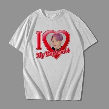 Imagem de Camiseta Jimin bts - Bling, GG, Branco