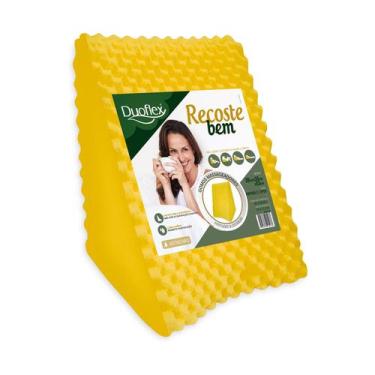 Imagem de Travesseiro Recoste Bem Duoflex AM0006 53x38x38cm Encosto Anatômico - 