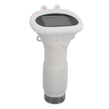 Imagem de Microscópio Digital Portátil, Mini Microscópio Digital Portátil de Bolso 1000X Com Tela Colorida de 2 Polegadas, Lupa Portátil Com 8 Luzes LED (Branco)