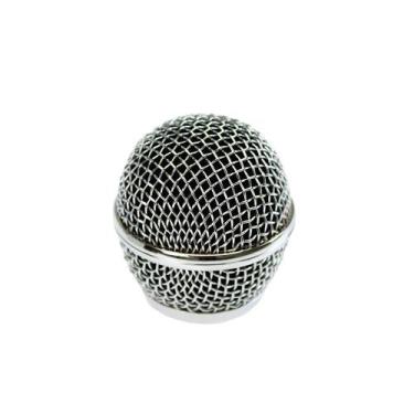 Imagem de Grade Protetora Para Microfone Cromada - TBLACK