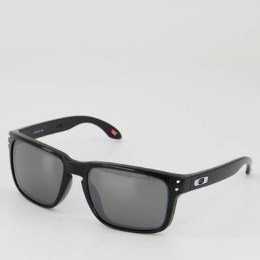 Imagem de Óculos de Sol Oakley Holbrook Polished Preto, Único