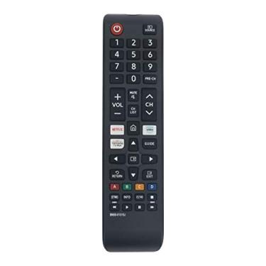 Imagem de Econtrolly BN59-01315J Controle remoto substituído adequado para Samsung Smart TV com aplicativo Netflix PrimeVideo Teclas de botão UN55TU7000FXZA UN43TU7000FXZA UN50TU7000FXZC UN55TU7000FXZC