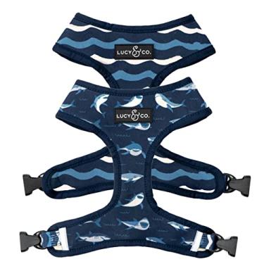 Imagem de Peitoral reversível para cães – Melhor designer para animais de estimação extrapequenos, médios e grandes, GG e raças de pug – Colete acolchoado ajustável para caminhada fácil (pequeno, ataque de