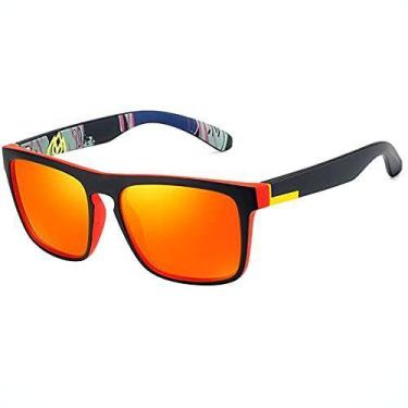 Imagem de Óculos de Sol Masculino BARCUR Quadrado Estilo Surfista Proteção uv400