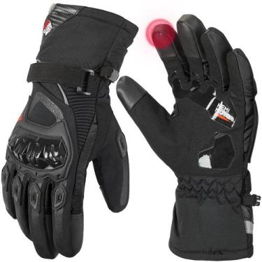 Imagem de Luvas de Motocicleta KEMIMOTO - À Prova d'Água para Inverno Masculino