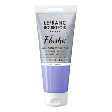 Imagem de Tinta Acrílica Flashe Lefranc 80ml S1 785 Pastel Violet - Lefranc Bour
