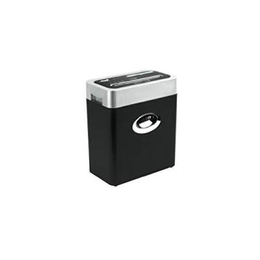 Imagem de Mini triturador de papel - Triturador de papel de escritório centralizado, operação contínua, 5 folhas, fragmentação, grampeador, cartões de crédito