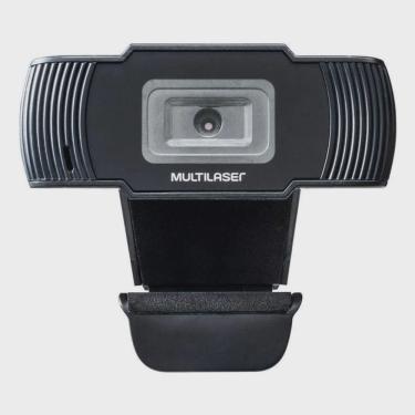 Imagem de Webcam HD USB 720P 30FPS office preto multilaser AC339