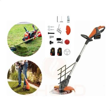 Imagem de ROCADEIRA APARADOR DE GRAMA BOMVINK BOM-9111 elétrica 21volt