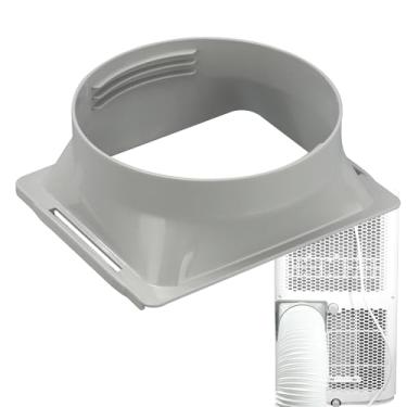 Imagem de Acoplador de mangueira de exaustão de ar condicionado portátil 14 cm adaptador de janela de mangueira de escape CA conector de extensão de mangueira de ar condicionado conector de tubo para acessórios