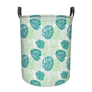 Imagem de Cesto de roupa suja dobrável com alças, grande cesto de armazenamento dobrável para homens, mulheres, adolescentes, adultos, organizador de tecido de lona impermeável para roupas, brinquedos, berçário