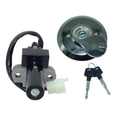 Imagem de Chave Ignição Contato Tampa Titan Fan 150 Flex 2009 Até 2013 Alfa.shop
