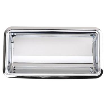 Imagem de TRQ Moldura da maçaneta da porta traseira compatível com Chevrolet C1500 1988-2000 C2500 C3500 1991-2002 C3500HD K1500 K2500 K2500 K3500 GMC