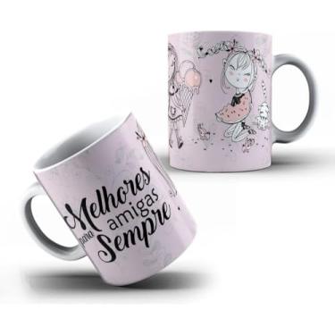 Imagem de Caneca Porcelana - Melhores amigas para sempre