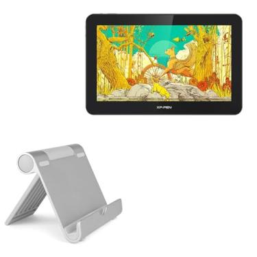 Imagem de BoxWave Suporte e suporte compatíveis com XP-Pen Drawing Tablet MD160U (39.6 cm) – Suporte de alumínio VersaView, portátil, multiângulo resistente