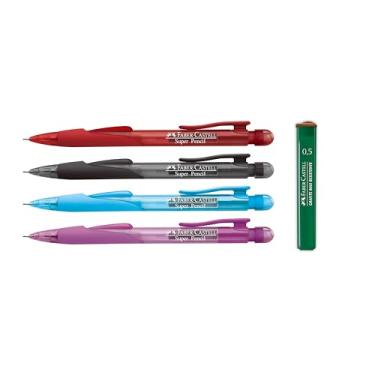 Imagem de Lapiseira Super Pencil 0.5mm Mix, Faber-Castell, SM/05LSP, Multicor