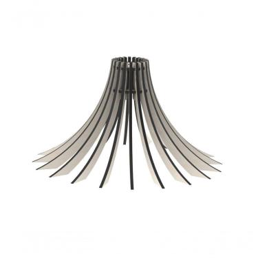 Imagem de Luminária Teto Tipo Pendente Dalia Mdf - Completa Cor: Mdf Cru