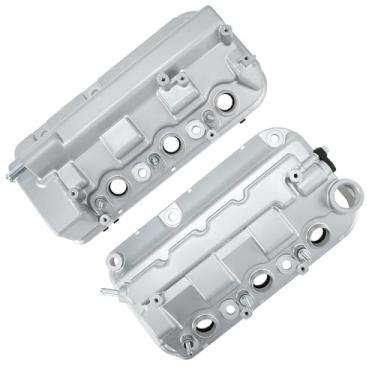Imagem de REPAIROCK Tampa da válvula do motor dianteiro traseiro para Honda Accord 2008-2012 para Honda Odyssey 2008-2017 para Acura TL 3.5L V6 2012-2014 Tampa de balancim de válvula com junta 12310R70A00