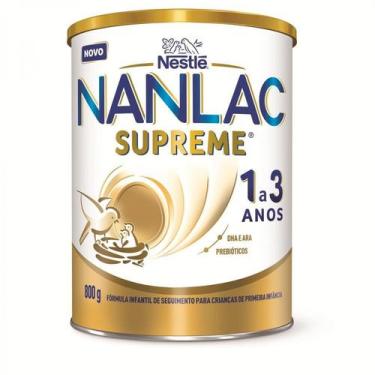 Imagem de Formula Infantil NANLAC Supreme Nestle 1 a 3 anos 800g 