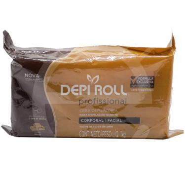 Imagem de Cera Depilatória em Blocos DepiRoll - Cera Quente em Blocos Tradiciona