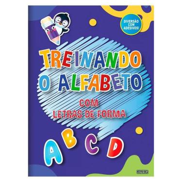 Imagem de Caderno De Atividades 16Fls Treinando O Alfabeto Sd