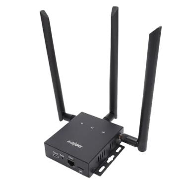 Imagem de Luocute 4G SIM CARD Router, 4G Wireless CPE Router de Alta Velocidade CHIP SMART CHIP Múltipla Porta (Versão mexicana (B2/3/4 (66)/5/7/8/28a B2/4/5/8))