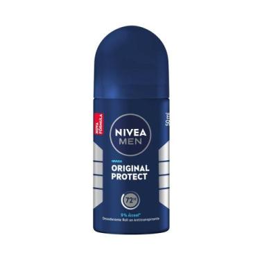 Imagem de Desodorante Antitranspirante Nivea Men Roll On Original Protect 50ml