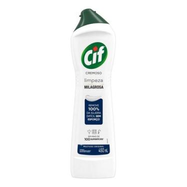 Imagem de Limpador Multiuso Cremoso Cif Branco 450ml