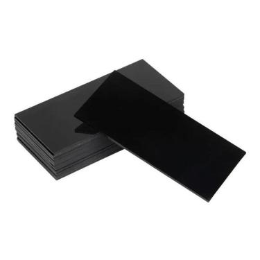 Imagem de 2X Kit 10 Lente Retangular Escura Para Mascara Solda Tonalid