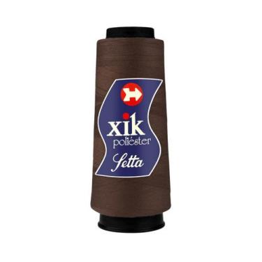 Imagem de Linha para costura setta xik 120 poliéster 2000 jardas - cor 0162 à 04