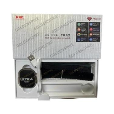 Imagem de Smartwatch HK10 ULTRA 3 Com Tela AMOLED De 49mm, 4G ROM, Bluetooth, NF