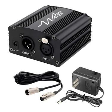 Imagem de Waver Phantom Power 110v Qualidade Estúdio Som Claro E Limpo
