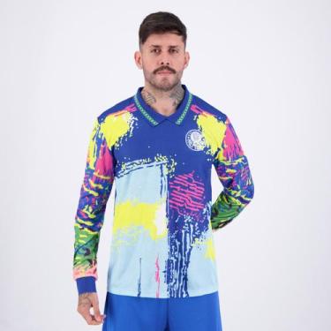 Imagem de Camisa Palmeiras Goleiro Retrô 1993 Azul - Betel, GG