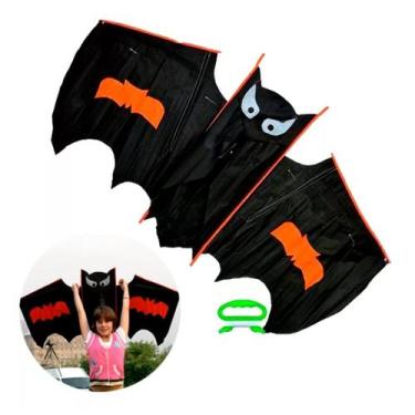 Imagem de Pipa gigante poliester morcego chinesa com linha de nylon - Magalu PJ 