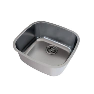 Imagem de Cuba de Embutir Docol Invicta 46x42x22 cm em Aço Inox Acetinado