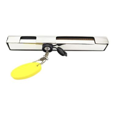 Imagem de predolo Trava de motor de popa, hardware resistente e portátil, trava de motor de popa, aço inoxidável, para lancha, barco de pesca e iate