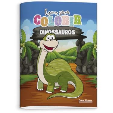 Imagem de Livro para colorir 8 pg dinossauros