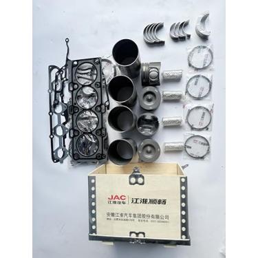 Imagem de Kit de reconstrução de motor HFC4DE1 para rolamento de junta de revestimento de anel de pistão JAC HFC4DE1-1D