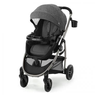 Imagem de Carrinho de Bebê Graco Modes Pramette com Modo True Pram, Assento reversível e Dobra com uma Mão, Preto