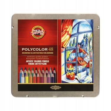 Imagem de Koh-I-Noor Lápis de cor de artista multicolorido (conjunto de 48)