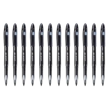 Imagem de uni-ball Caneta Air Porous Point, ponta média (0,7 mm), preta, 12 unidades