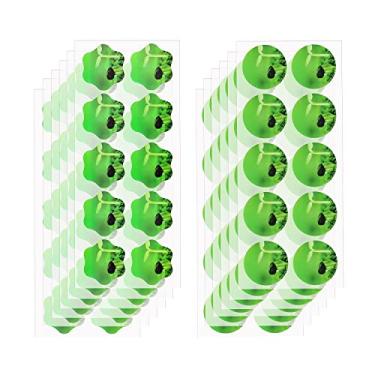 Imagem de 120 adesivos de cultivo de plantas compatíveis com cápsulas de sementes AeroGarden, etiquetas de cestas de cultivo para plantas hidropônicas para mudas vagens de jardim para etiquetar plantas e