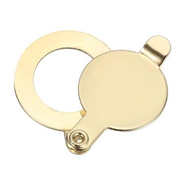 Imagem de Capa de olho mágico de 9/40.6 cm, visor de porta de privacidade, protetor de olho mágico para casa, apartamento, hotel, imitação de ouro