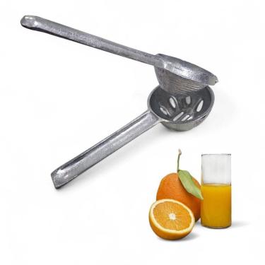 Imagem de Espremedor De Laranja Grande Manual Limão Siciliano Alumínio
