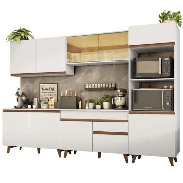 Imagem de Cozinha Completa Reims Branco Madesa