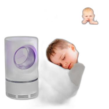 Imagem de Lâmpada Elétrica Repelente Mata Moscas Mosquitos Raio Uv