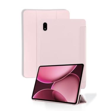 Imagem de Capa para tablet OnePlus Pad 3, capa de proteção para tablet NOUKAJU , função de suporte, resistente a quedas, antiarranhões, capa de proteção para tablet OnePlus Pad 3 de 13,3 polegadas (rosa)